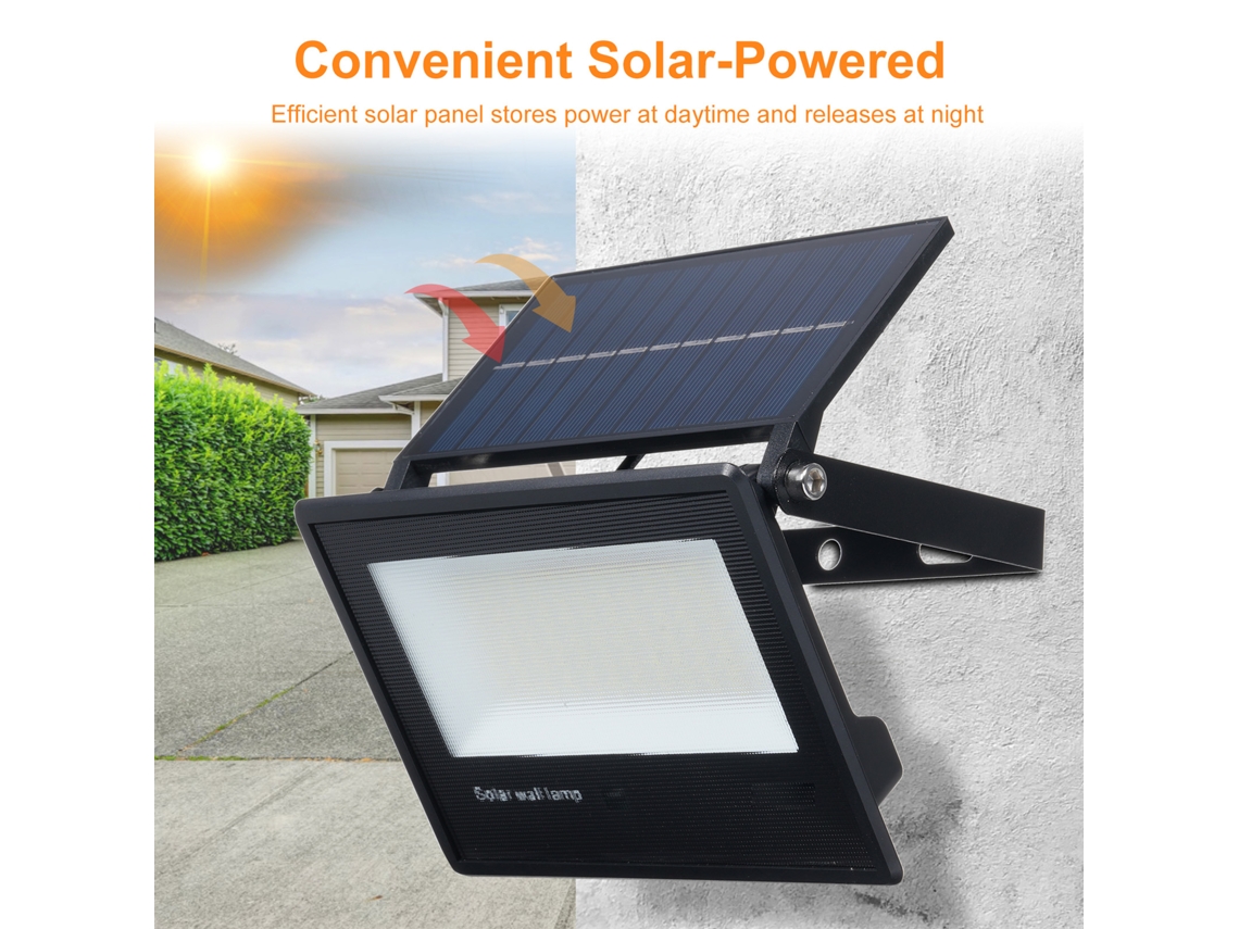 2026 luz Solar de Parede com Sensor de Movimento Pir Infrarrojo Ip66 para Exterior, Jardim e Segurança, de Anoitecer À Amanhecer
