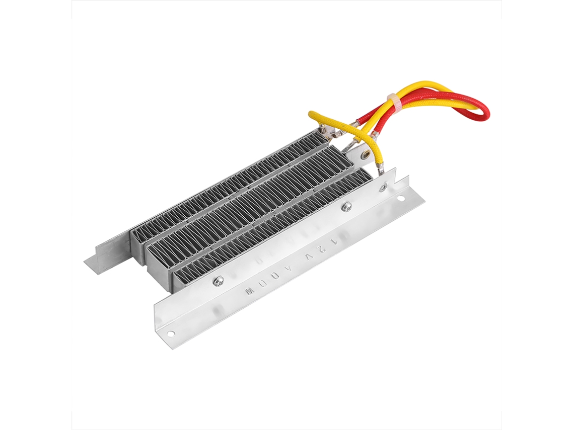 Elemento de aquecimento ptc elétrico cerâmico 12v 400w com termostato para aquecedores e aparelhos elétricos | S/MARCA