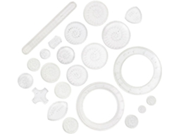 Kit de Régua Inteligente Bestonzon para Desenho, Régua Curva de Plástico para Estudantes e Designers, Ideal para...