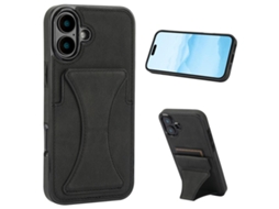 Capa Ultrafina E Resistente A Impactos Para Iphone 17 Com Suporte.