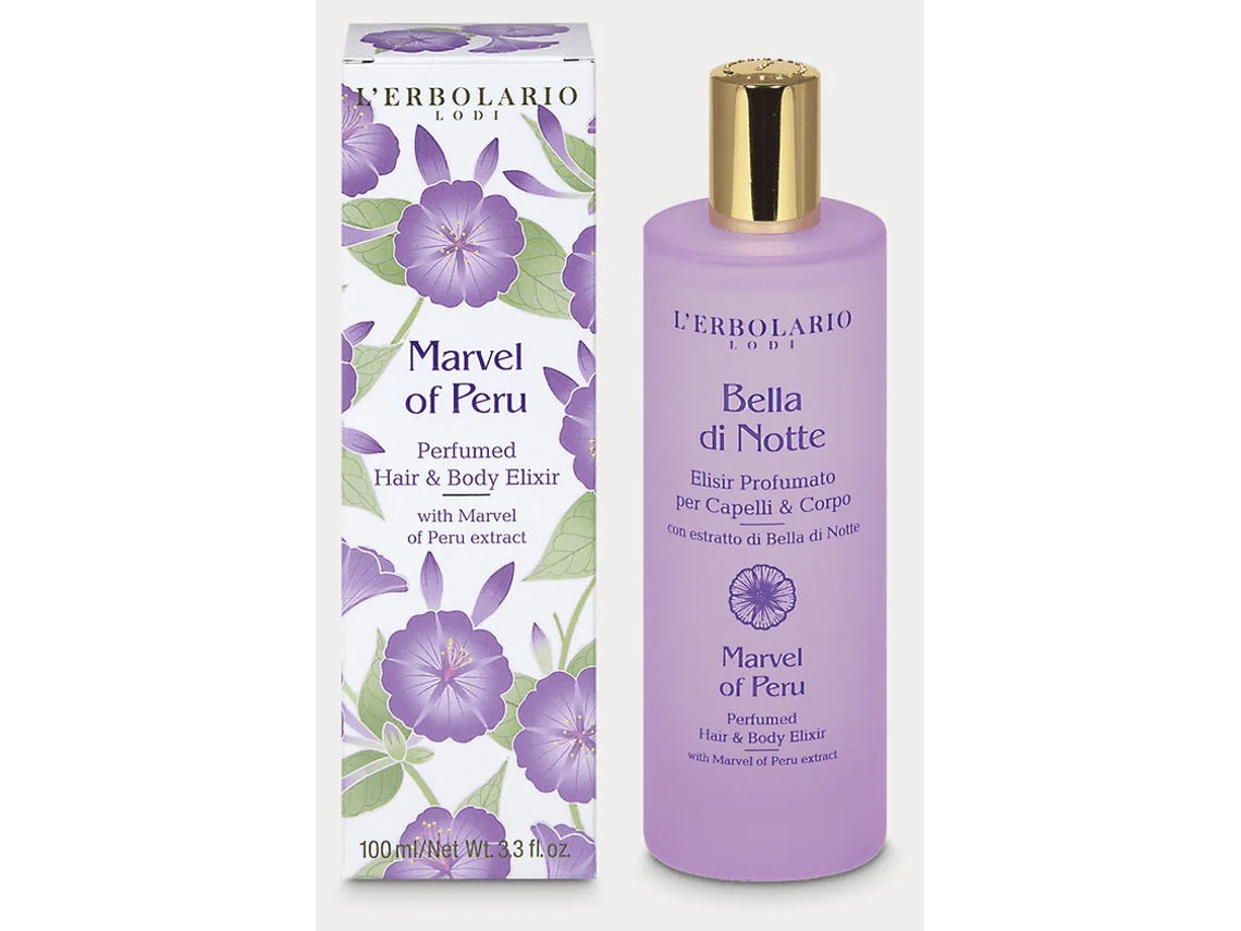 Bella Di Notte Perfume Cabelo e Corpo 100 ml Lerbolario