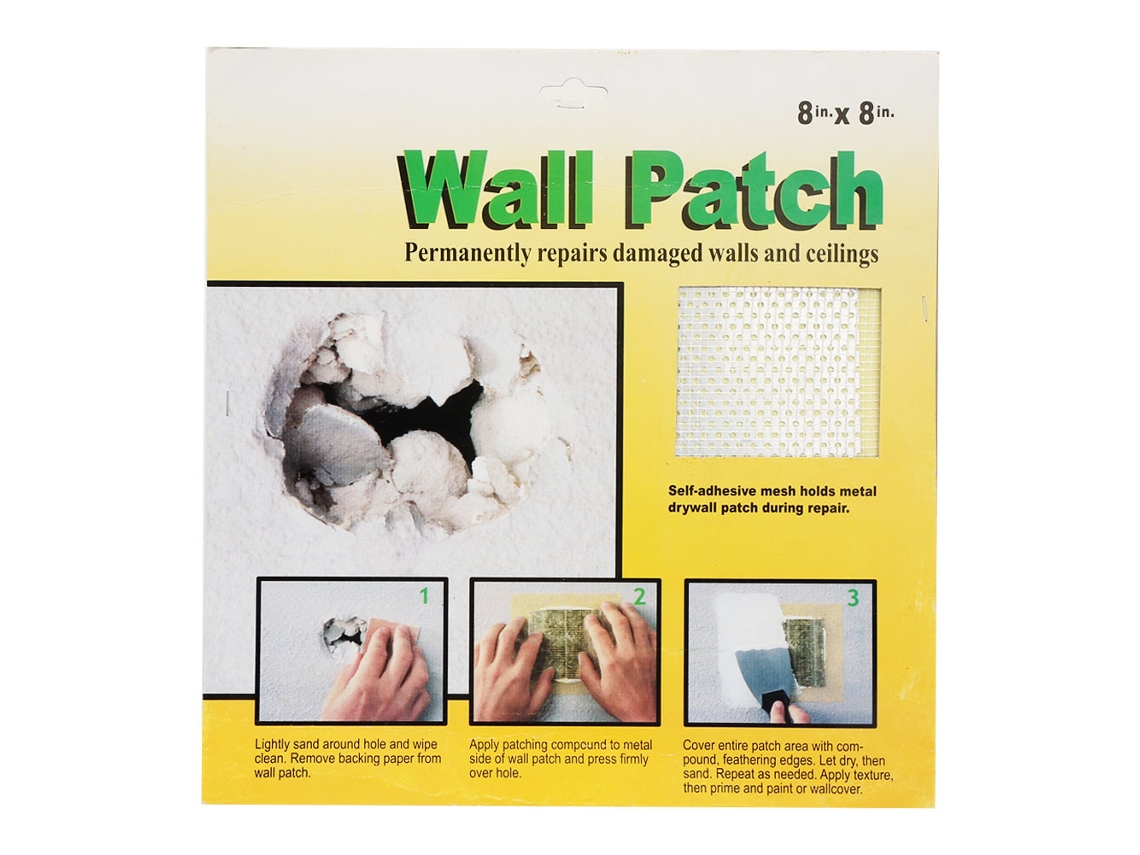 5 Peças Patch Reparo Parede Teto S/MARCA