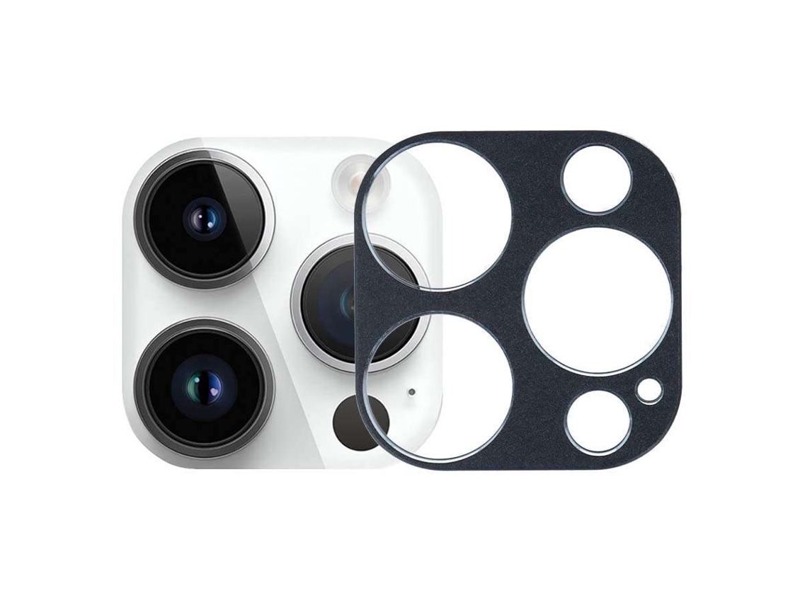 Protetor de Lente Metalizado Preto para iPhone 15 Pro Max LA CASA DE LAS CARCASAS