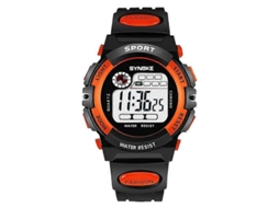 Relógio Digital Infantil Esportivo À Prova D'água Synoke 99269, Cor: Grande (laranja)