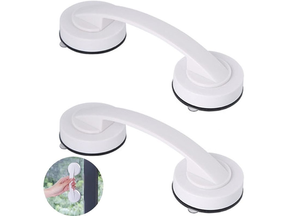 2 Luvas De Porta Com Ventosa Super Fortes Portáteis, Manoplas Para Portas E Janelas De Vidro, Sem Furo