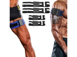 2 Pack de Bandas de Exercícios Business para Treinamento de Músculos, Restrição de Fluxo Sanguíneo | S/MARCA