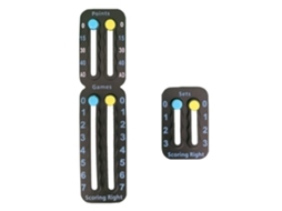 Marcador de Pontos SCORING RIGHT para Raquetes de Ténis Preto