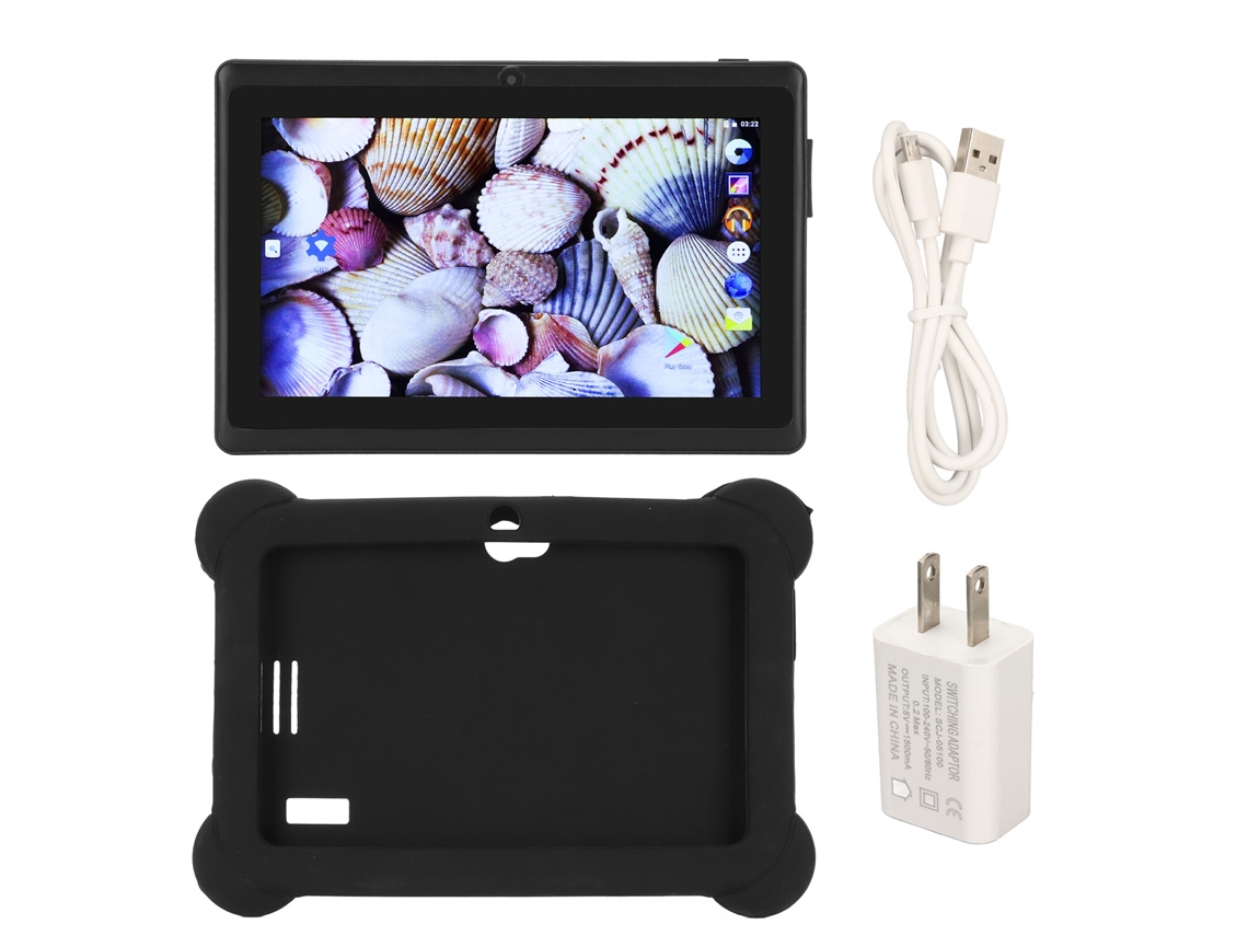 Tablet Infantil (tela De Proteção Para Os Olhos Com Display Hd, Câmeras Duas)