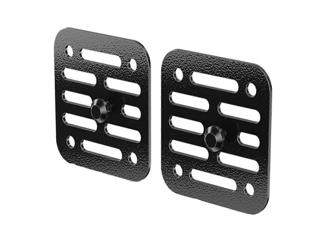Suporte De Parede Para Soundbar Sony E Yamaha, Aço, Preto, Fácil Instalação, 2 Suportes Com Parafusos 20