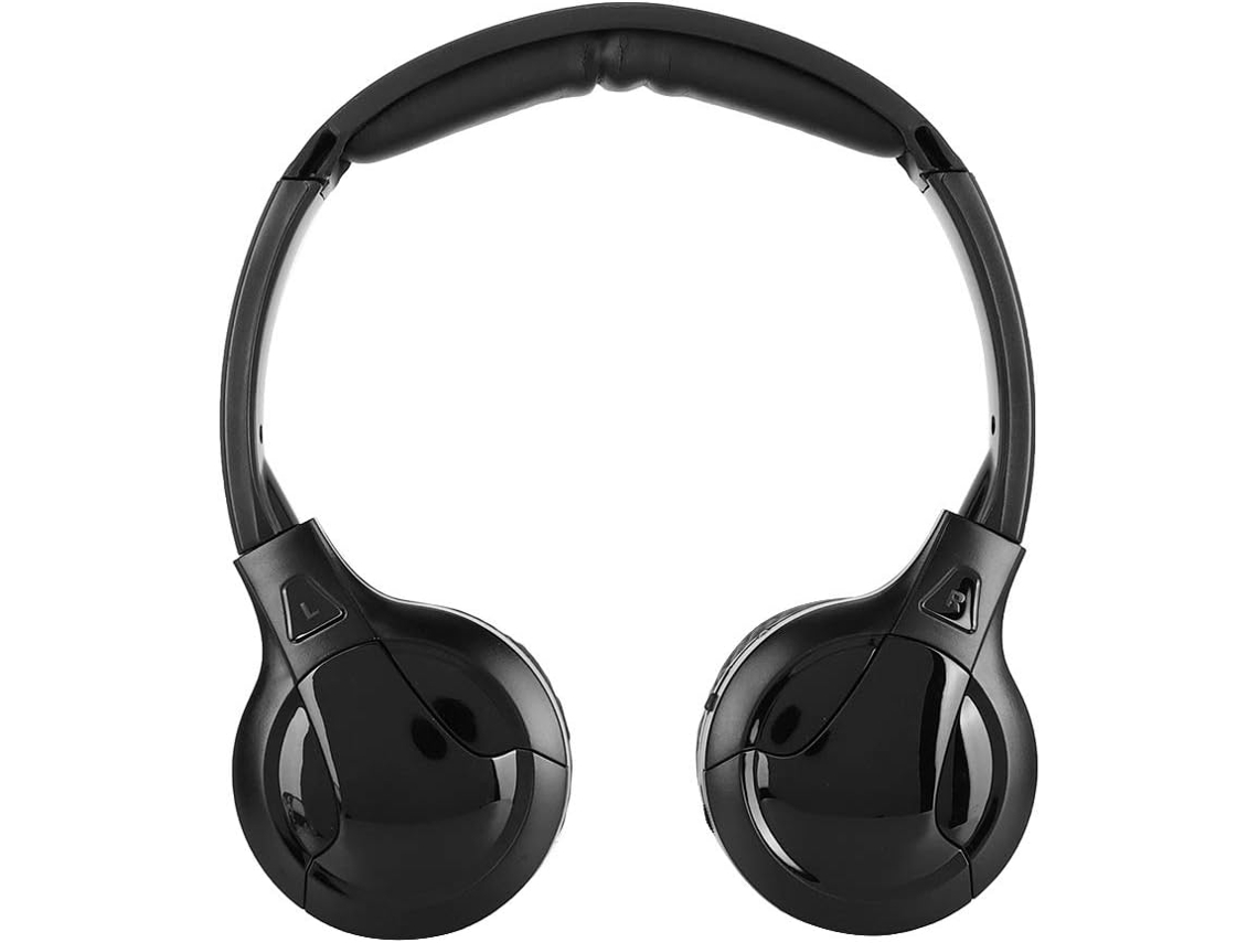 Fones De Ouvido Estéreo Sem Fio Com Infravermelho, Função De Silenciamento Automático, Design Dobrável E Leve, Apoio De