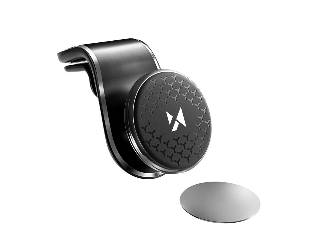 Suporte Magnético Para Saída De Ar De Carro Wozinsky 360 Graus Preto (wmh-