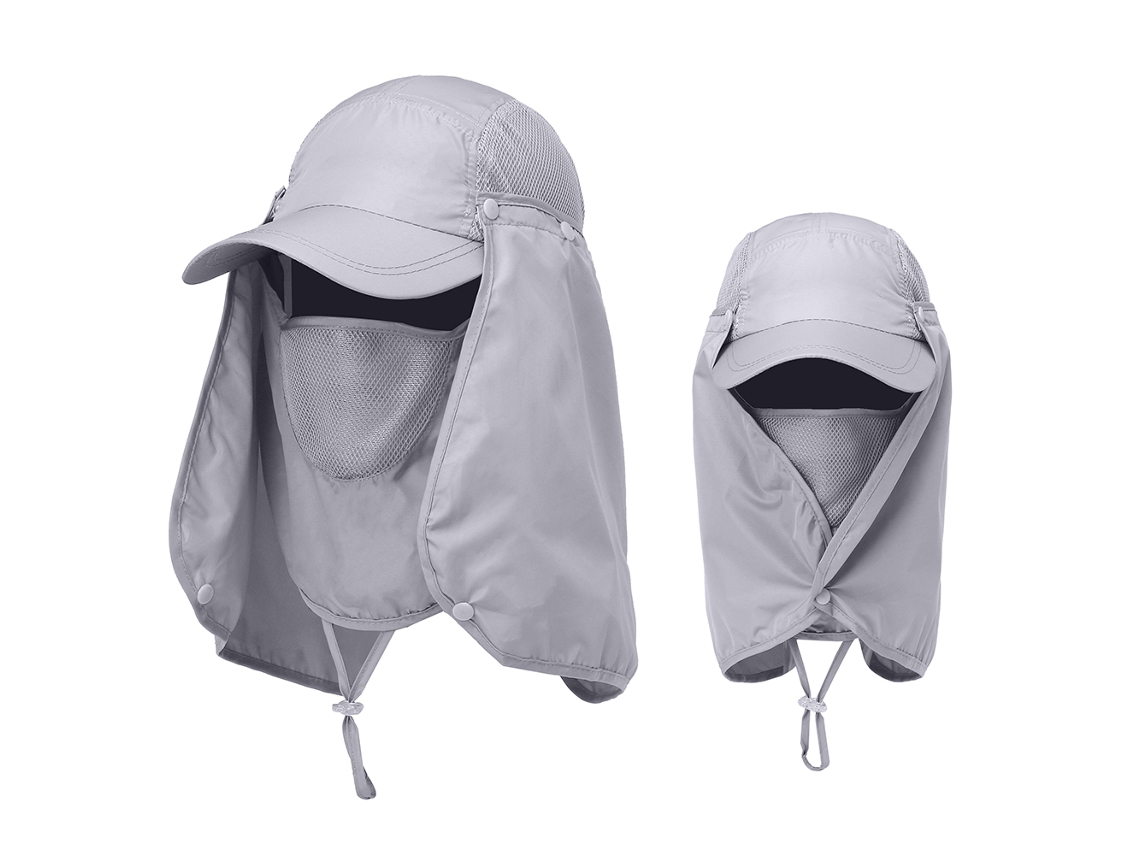 Boné de Sol com Proteção Uv para Hiking e Pesca