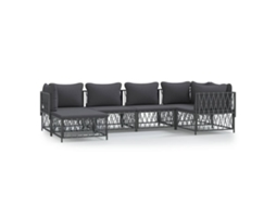 Garden Lounge Set, Garden Lounge Sets Vidaxl Antracite Aço (n/a)