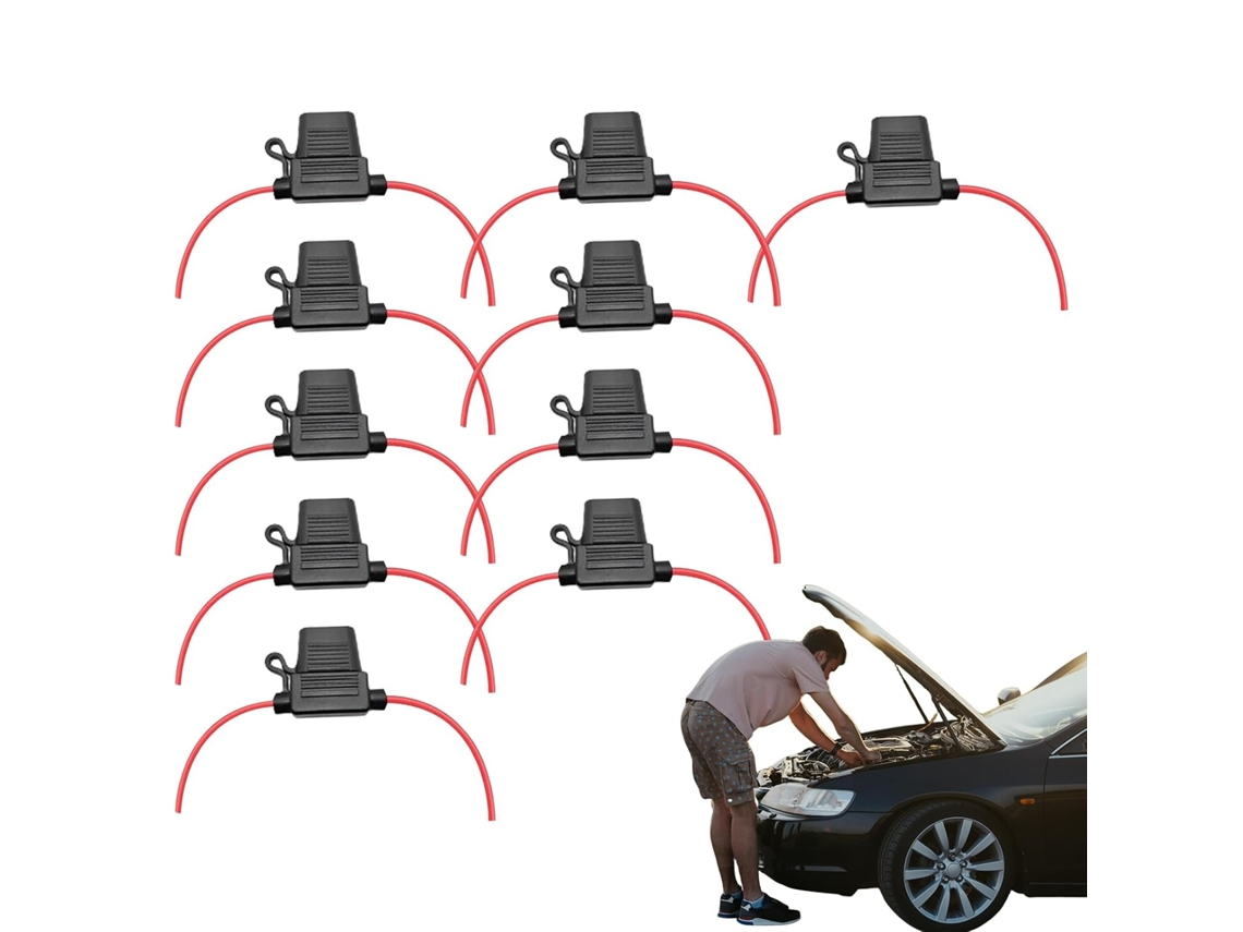Acessórios para porta-fusíveis automotivos, circuito elétrico, veículo