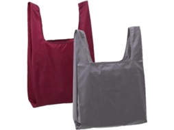 Saco de Compras Reutilizável 2 Pack Saco de Supermercado Lavável Eco friendly Nylon Saco Dobrável para Uso Diário GOKOCO