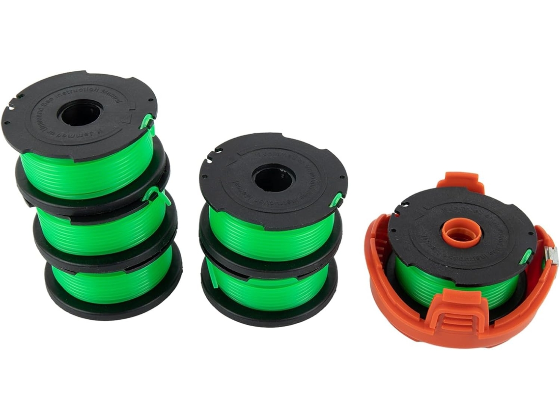 Conjunto De 6 Bobinas De Reposição Gl7033 Gl8033 Gl9035 Para Roçadeira Faculx