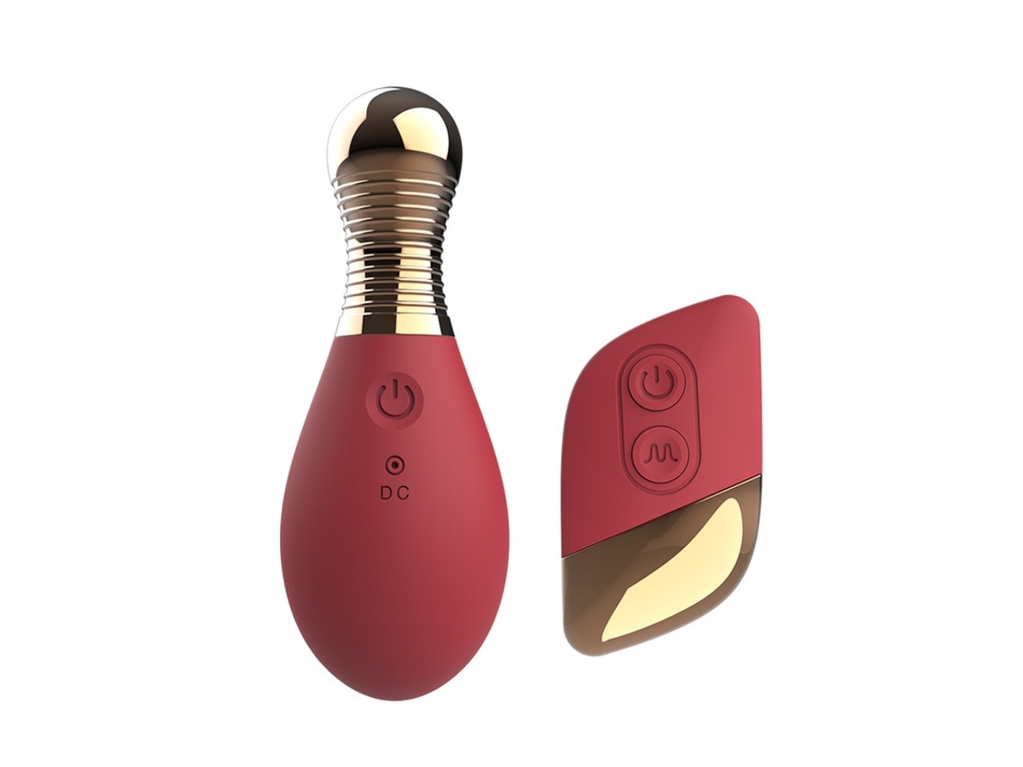 Vibrador De Controle Remoto De 10 Frequncias Para Mulheres (vermelho) Yizhood