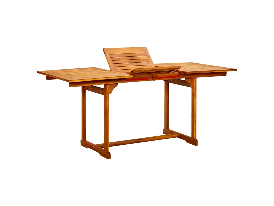 Mesa De Jantar P/ Jardim X80x75 Cm Acãcia Maciã§a DKD HOME DECOR (120 170)