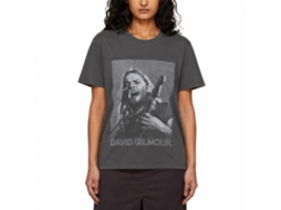 David Gilmour On Mic Halftone T-shirt Unisex Adults Size:xl