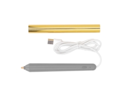 Laxiscreed Caneta De Folhas Para Hot Stamping Com Aquecimento Usb E Relevo