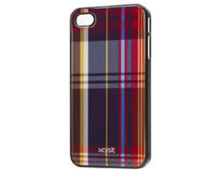 Capa iPhone 4/ 4s XQITSIT Candy Square Preto