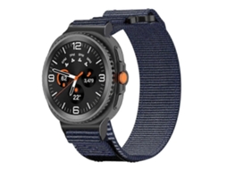 Pulseira De Nylon Com Fecho De Velcro Em Duas Seções Para Samsung Galaxy Watch8 / Watch8 Classic