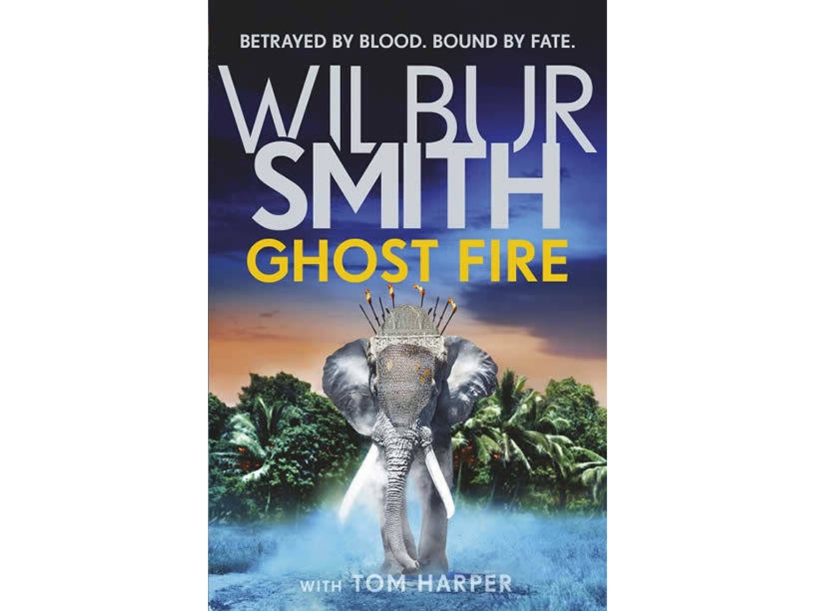 Livro Ghost Fire de Wilbur Smith (Inglês)