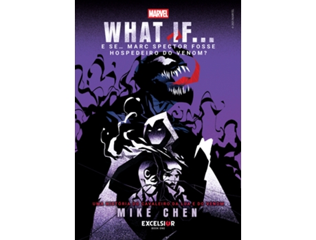 Livro What If… E Se… Marc Spector Fosse Hospedeiro Do Venom? De Mike Chen (português Do Brasil)