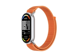 Pulseira De Relógio Com Fecho De Velcro E Laço Em Nylon Integrado Para Xiaomi Smart Band 10/9/8
