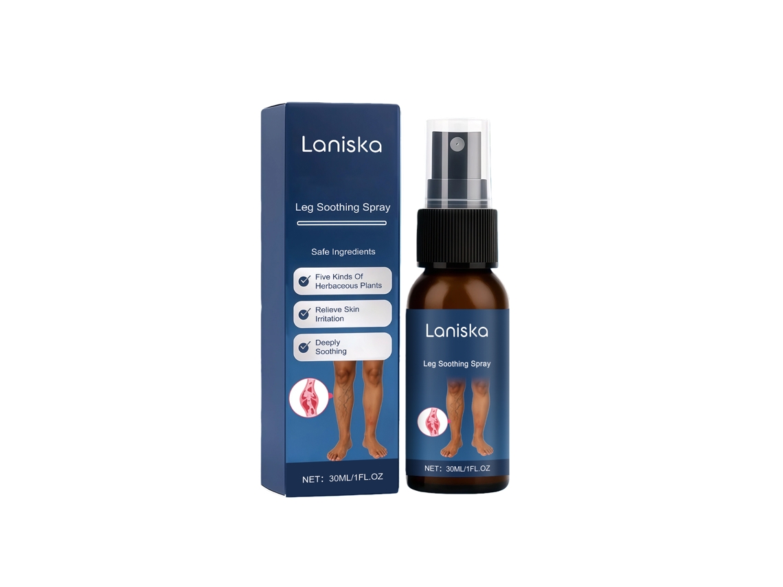 Spray Pernas Alívio Rápido e Efeito Calmante Natural LAXISCREED