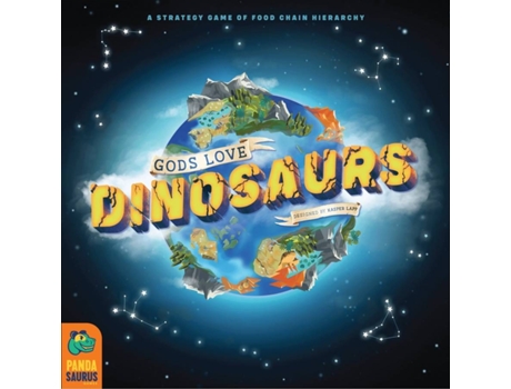 Jogo de Tabuleiro  Gods Love Dinosaurs (Inglês)