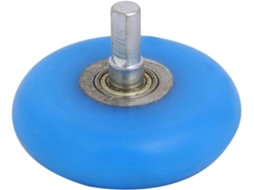 Rolo de Roda Borracha Silicone R10 para Máquina Revestimento com Eixo 10 Mm Diâmetro e 80 X 20 CHABERLU