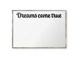 Magnetic Board Dreams Come True For The Living Room Espelharte (100x70 Cm)