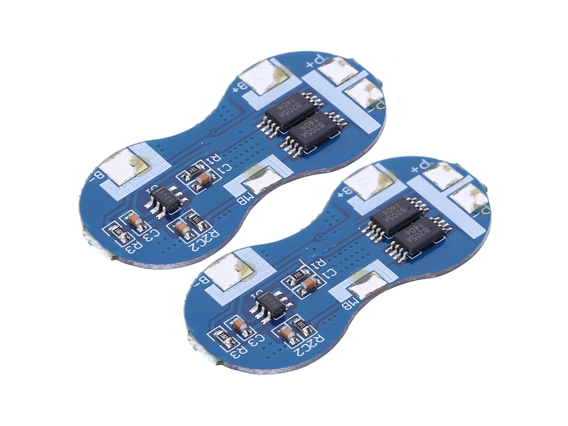 Laxiscreed Placa De Proteção Para Bateria Lithium 18650 Com Proteção Contra Sobrecarga E Sobrecorrente