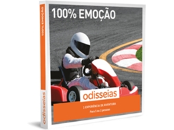 ODISSEIAS Pack Presente - 100% Emoção - Experiência de aventura para 1 ou 2 pessoas