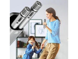 Microfone Bluetooth Portátil 5w 90db Para Carro E Casa