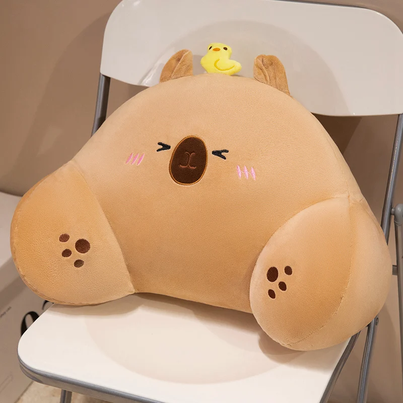 Almofada Capivara para Adultos , Macia e Confortável MDUG (estilo Pato, 45cm)
