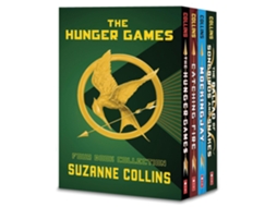 Livro Hunger Games 4-Book Paperback Box Set de Suzanne Collins (Inglês)