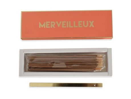 Coffret Com 30 Bastões De Incenso Com Suporte Pesca 25 Cm