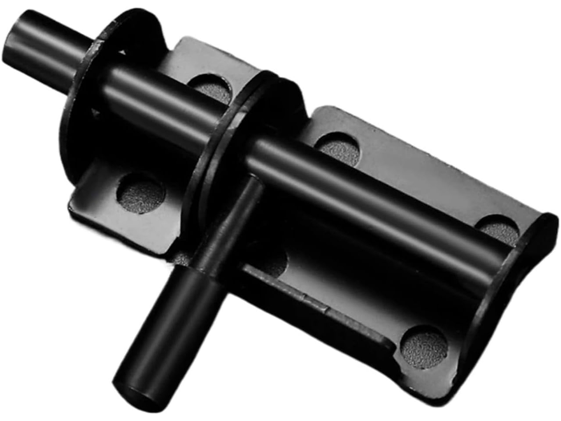 Trinco De Aço Inoxidável Porta Correr, 4 6 8 10 12 Polegadas, Portão Preto, 8 Polegadas