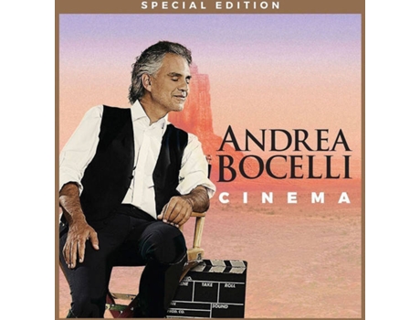 CD + DVD Andrea Bocelli - Cinema