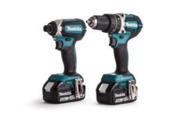 Pack Furadeira 18V Ddf482 Chave de Impacto Dtd152 18V 3 Baterias 5Ah Carregador Caixa Makpac MAKITA Dlx2127Tj1