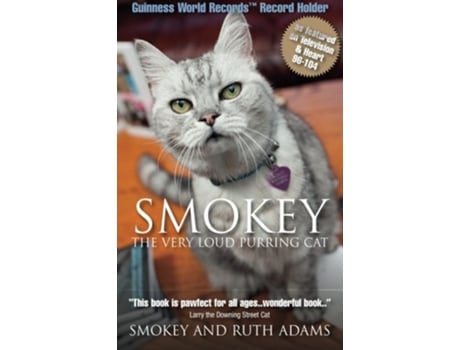 Livro Smokey the Very Loud Purring Cat Guinness World Record Holder de Ruth Adams (Inglês)