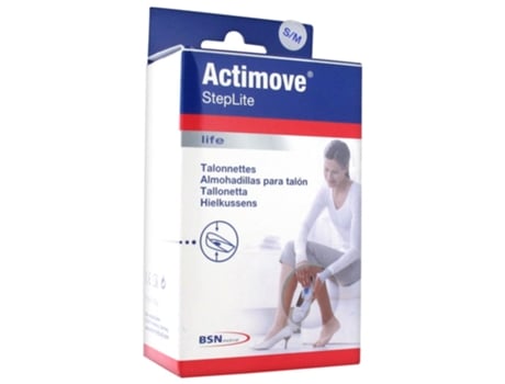 Almofadas de calcanhar Actimove Steplite Life Tamanho: S/M ESSITY