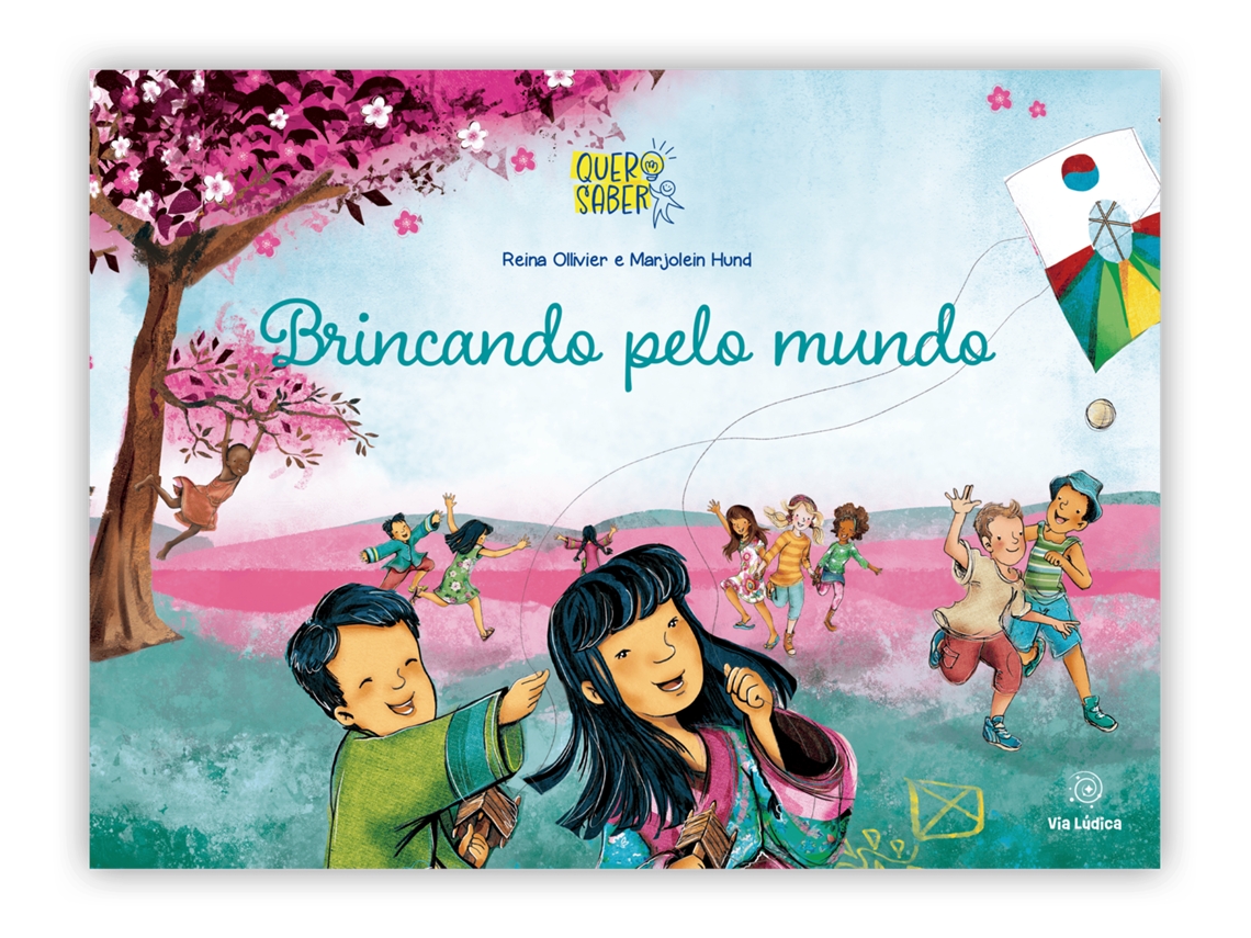 Livro Brincando Pelo Mundo De Reina Ollivier (português)