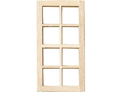 Mobiliário de Brincar  Miniature Standard 8-Light Window (Idade Mínima: 4 Anos - 7.7x3.3x0.5 cm)