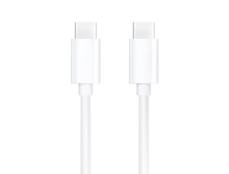 MAYAXESS Cabo Samsung Galaxy S24 e S24 Fe Usb-C para Usb-C 20W 1 Metro Branco