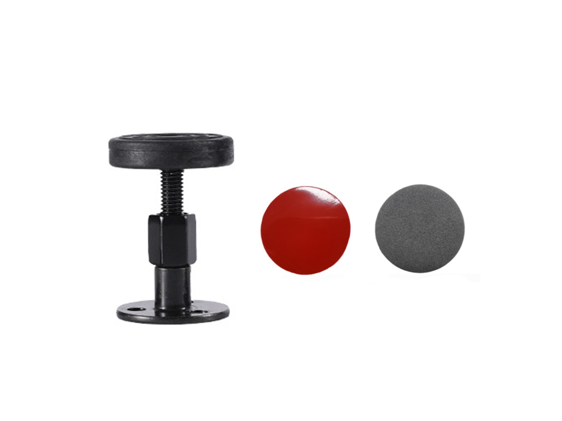 Ferramenta estabilizadora anti-balanço para estrutura de cama (ajustável de 47 a 64 mm, Preta, 1 unidade)
