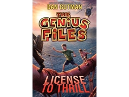 Livro Genius Files 5 de Dan Gutman (Inglês - Capa Dura)