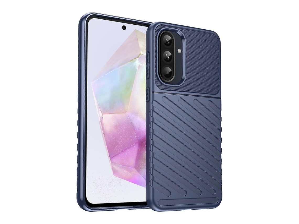 Capa De Tpu À Prova De Choque Thunderbolt Para Celular